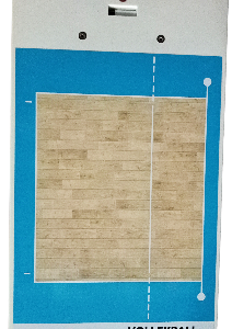 AVESSA VOLEYBOL TAKTİK TAHTASI ÇİFT TARAFLI