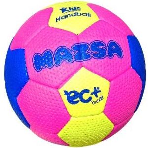 MAZSA CELLULER RUBBER KİDS HENTBOL TOPU 2 NO SARI-PEMBE-LACİVERT