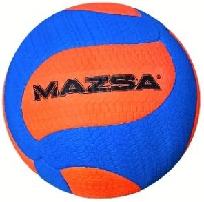 MAZSA CELLULER RUBBER HENTBOL TOPU 1 NO TURUNCU-LACİVERT   Koli Adeti: 50