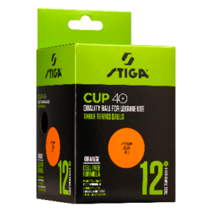 STIGA TABLE TENİS BALL CUP ORANGE - PİNPON TOPU TURUNCU 12'Lİ