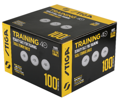 STIGA BALL TRAINING ABS WHITE - PİNPON TOPU BEYAZ ANTREMAN 100 LÜ