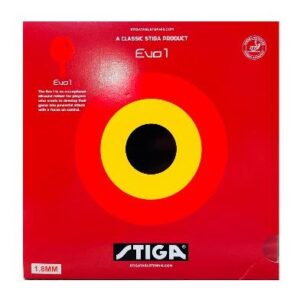 STIGA RUBBER EVO 1 RED-1,8 RAKET LASTİĞİ RENK: KIRMIZI-TURUNCU