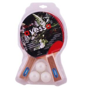 AVESSA MASA TENİS RAKETİ 2 RAKET 3 TOP SET