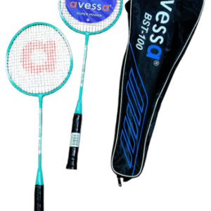 AVESSA BST-100 L.BLUE BADMİNGTON RAKET SET TURKUAZ