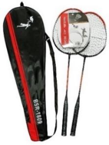 CAN TEK PARÇA ÇİFTLİ BADMİNTON RAKETİ ÇANTALIDIR. YEŞİL-KIRMZI