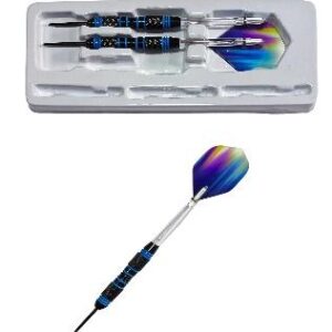 AVESSA OK-100 ÇELİK DART OKU PROFESYONEL SİYAH RENK 3'LÜ